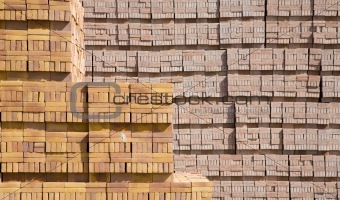 Stacked bricks
