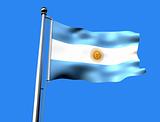 flag of argentine