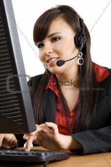 Call Center operator