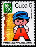 Cuba stamp
