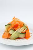 Carrot and cucumber salad