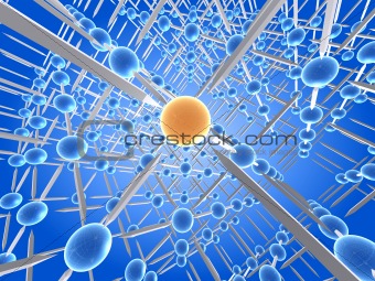abstract network