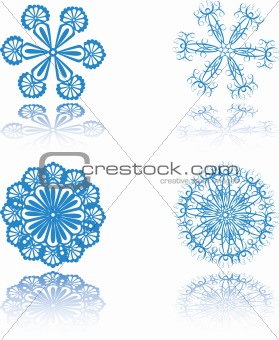 Background a snowflake2