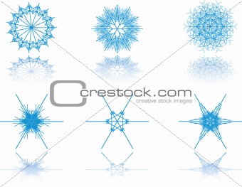 Background a snowflake2