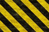 Black Yellow Hazard Stripes