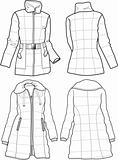 lady quilted jacket