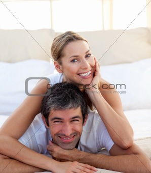 Portrait of a smiling couple 