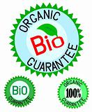 organic& bio colorful label set