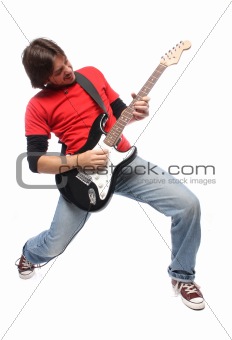 Rock and roll player