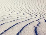 Wind pattern on sand dune