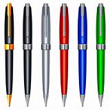 Colour pens.