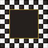 checkered square picture picture frame