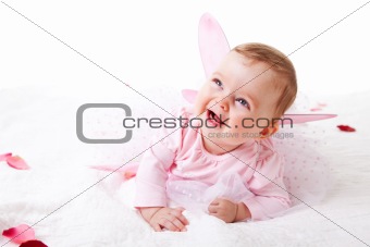 Toddler in a Fairy Outfit