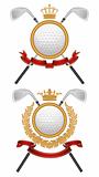 Golf coat of arms