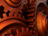 gear wheels background