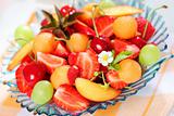 Fresh summer fruits