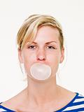 Girl with Bubble Gum