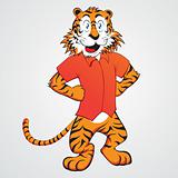 Tiger Cartoon Character