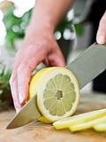 Cutting Lemon