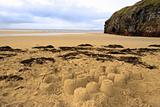 sandcastles and cliffs