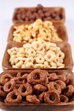 Chocolate and honey cereals