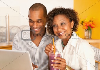 Couple on a Laptop