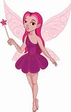 Beautiful winged fairy