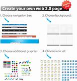 Web Designers toolkit series - Large collection of web graphics