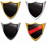 A set of emblems
