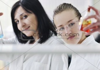 people group in lab