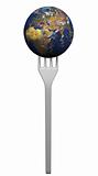 world on fork
