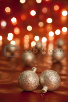 Christmas balls.