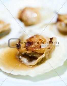 Baked Scallop