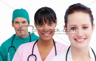 Presentation of a multi-ethnic medical team