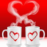 Valentine love's cups