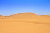 sand dunes and beautiful cloudless sky