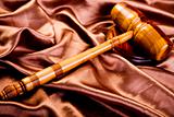 Judges wooden gavel