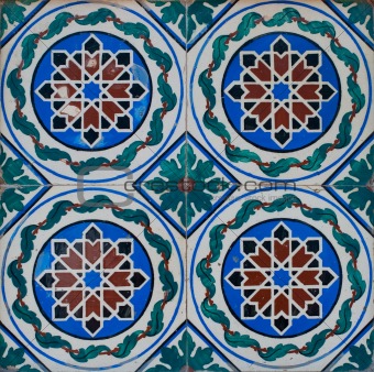 Portuguese glazed tiles 217