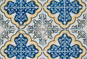 Portuguese glazed tiles 219