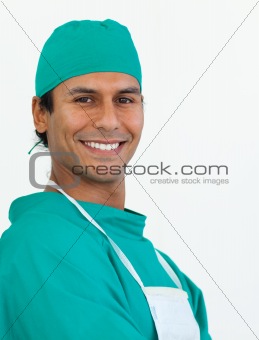 Portrait of an attractive surgeon