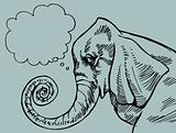 Thinking Elephant