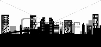 urban silhouette