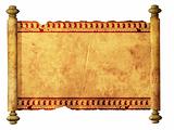 Scroll with Egyptian images 