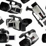 Camcorders seamless wallpaper