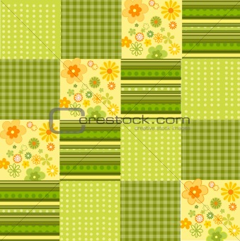flower spots and line background