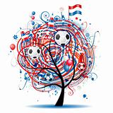 Football tree design