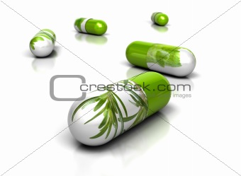 Herbal concept - herbal medicine