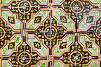 Portuguese glazed tiles
