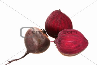 Full and two cross of beet-root