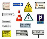 German signs